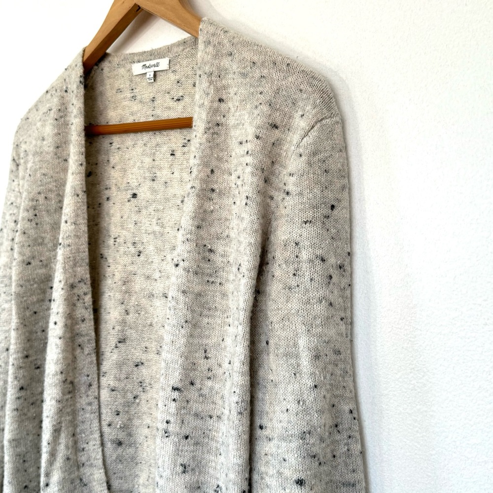 Madewell Wool Blend Donegal Kent Cardigan Sweater Sz S - Picture 7 of 15